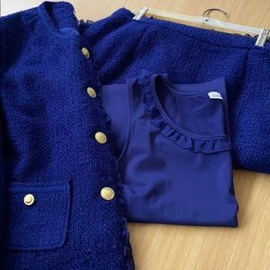 JOAN RIVERS EASTER 3 PC Suit. SZ 14 Purple